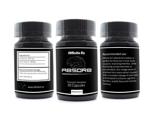 INfinite Rx (Absorb) Mikrodosierung Psilocybin Kapseln