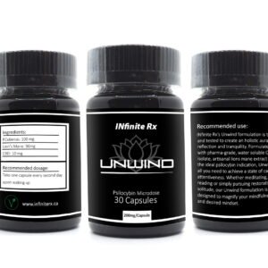 INfinite Rx (Unwind) Mikrodosierung Psilocybin & CBD Kapseln