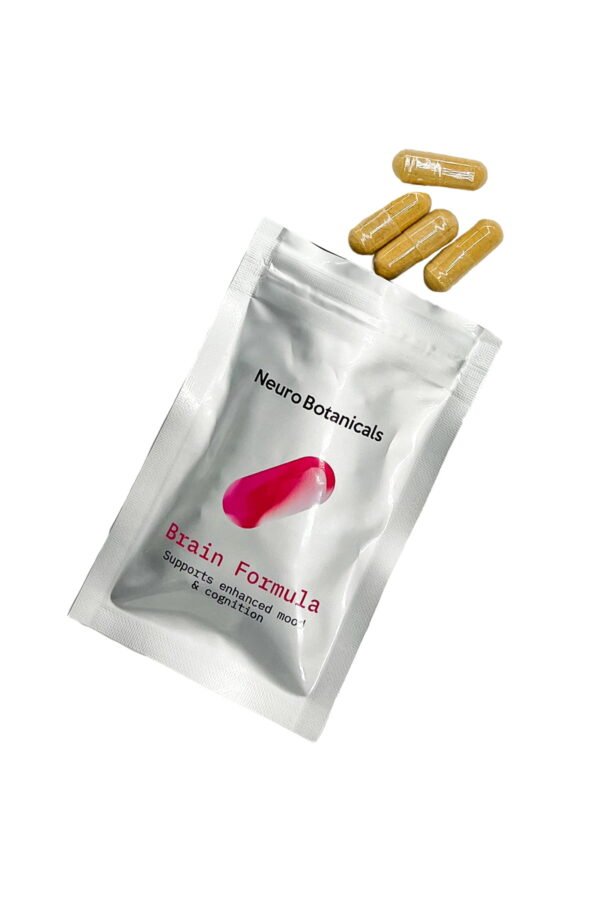 Neuro Botanicals – Brain Formula Mikrodosierung Kapseln (Packung mit 10 Kapseln)