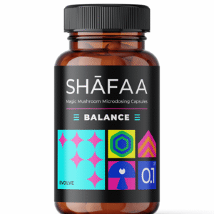 Shafaa Evolve Magic Mushroom Mikrodosierung Balance Blend Kapseln