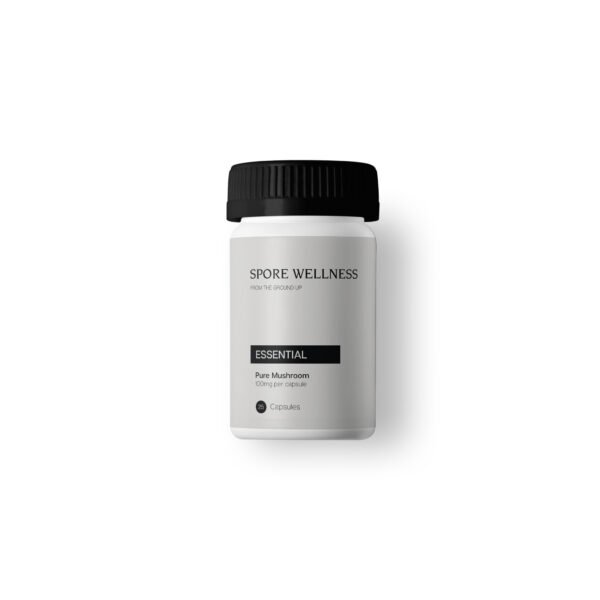 Spore Wellness (Essential) – Mikrodosierung Pilz Kapseln (25 oder 100 Kapseln)